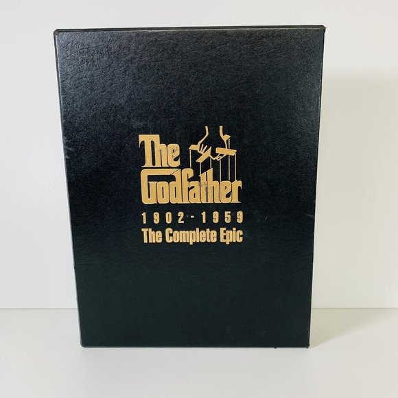 The Godfather VHS 3 Tape Box Set 1902-1959 The Complete Epic Crime Drama - Picture 7 of 11